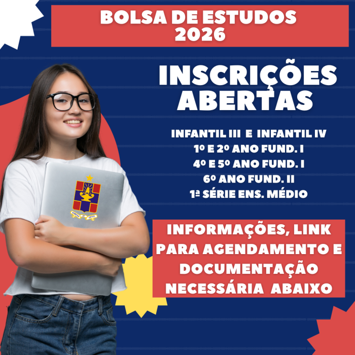 Cópia de Copy of Bolsa de estudos universitário fundo azul Post do Instagram